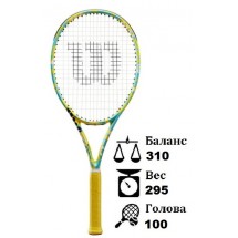 Теннисная ракетка WILSON MINIONS CLASH 100 V 2.0 (295 гр) 